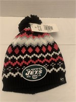 NWT WINTER WOMEN HAT NYJ JETS '47 30.00