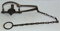 ANTIQUE NEWHOUSE No. 3 STEEL ANIMAL TRAP