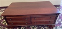 Riverside Furniture Cherry Storage Coffee Table