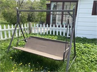 porch swing or hammock frame and seat