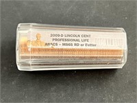 2009D Lincoln Penny Professional Life ANACS MS 65