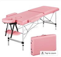 NIB Pink Portable Massage Table