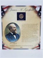 2011 Garfield Presidential $1 & Postal Comm