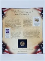 2012 Cleveland Presidential $1 & Postal Comm