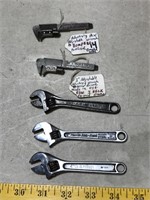 Mini & 4" Adj. Wrenches- Bumpero, Mac, Blackhawk