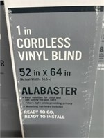 52"x64" Cordless Blinds X3