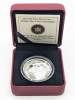 2010 Holiday Pine Canadian 20 Dollar Coin .999