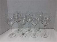 7 cocktail glasses
