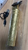 New USB cordless trimmer, gold phoenix and dragon