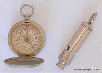 WW1 Era Officers Military Style Pocket Compass