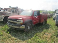 2001 Chevrolet 3500 Silverado Utility Truck,