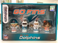New Little People NFL Collector Dolphins Set