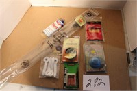 BOX CALL CHALK, GUN CLEANING SUPPLIES