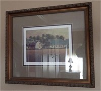 “Riddle Stable Across the Meadow” framed print