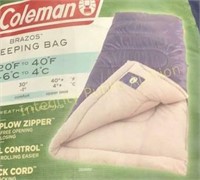 Coleman Brazos Sleeping Bag -  Adult Regular