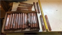 22 packages copper pipe 9 inches long