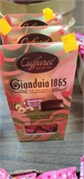 3 bags Caffarel Gionduio 1865 chocolate