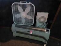 LOT, (2) LASKO HEATERS & (2) FANS