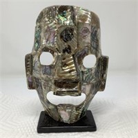 Mayan Aztec Burial death  Mask Folk Art