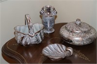Stangl Pottery Colonial Silver Lot - Clam Design