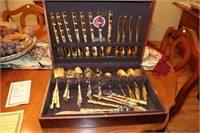 Gold Colored Flatware Approx 89 Pieces (78 of 1