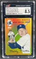 2008 Topps Mickey Mantle '54 Gold Ref. CGC 8.5
