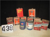 Misc. Group of Advertising Cans