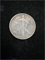 1943 S Walking Liberty Half Dollar