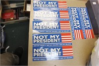 Lot of 7 bumper Sticker from Trump