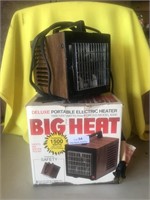 Big Heat Deluxe Portable Electric Heater