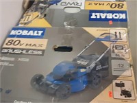 KOBALT 80v Max Brushless cordless mower kit