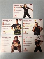 Softball Schedule Cards from the 2020 season