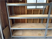 6 foot metal shelving unit