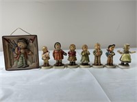 Goebel Hummel Club figures and picture