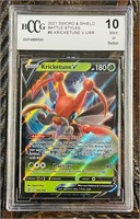 BccG 10 Kricketune V URR Pokemon Card