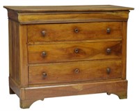 FRENCH CHARLES X FOUR DRAWER COMMODE
