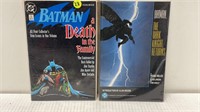 2-DC BATMAN LARGE COMIC BOOKS