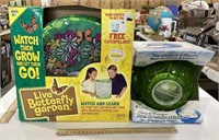 Ice Cream Maker & Butterfly Garden - Appears New