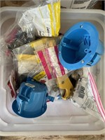 Tote Loaded w/Sharkbite Plumbing Supplies