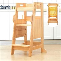 FUNLIO Toddler Tower with Safety Net