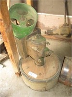 PTO driven belt pulley system