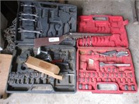 Tire chains, toy gun, misc tools and other items