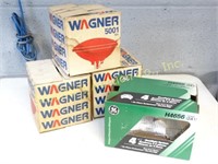 3 - 12v 5001 Wagner lights & 1-H4656 12v light
