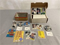Vintage Sports Cards & Buttons