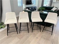 4PC COUNTER STOOLS