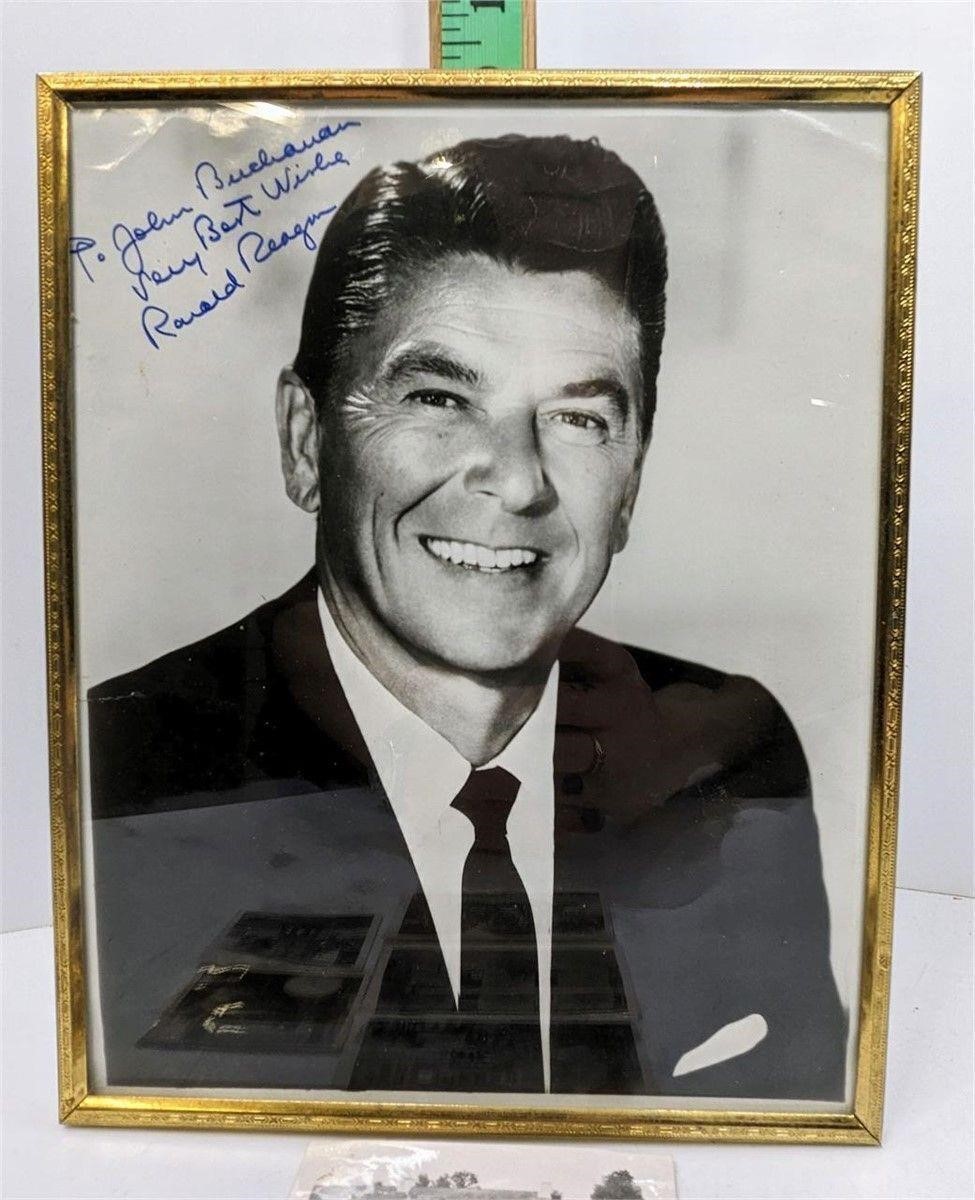 Ronald Reagan Signed Photo