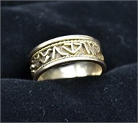 14k Gold Zodiac Ring