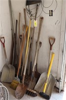 Shovels, Rakes, Axe's