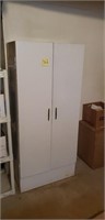 Metal 2 Drawer Cabinet w/ Contents