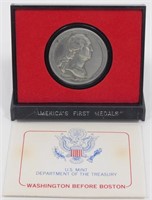 Americas First Medal Washington Before Boston